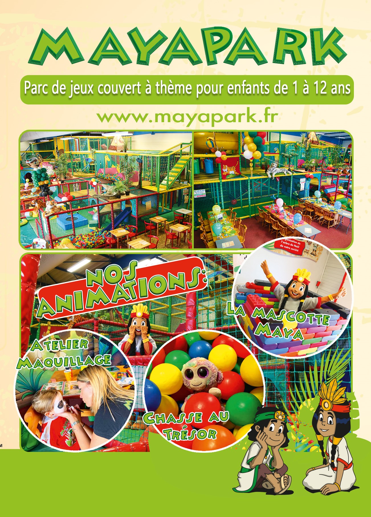 Flyer des animations